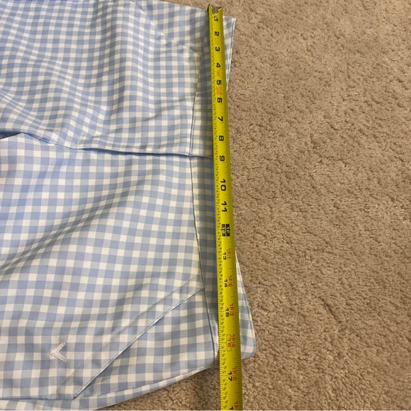 COPY - Callaway Opti-dri Size 8 Gingham Blue Checkered Athletic Golf Bermuda Sh… - Picture 8 of 8